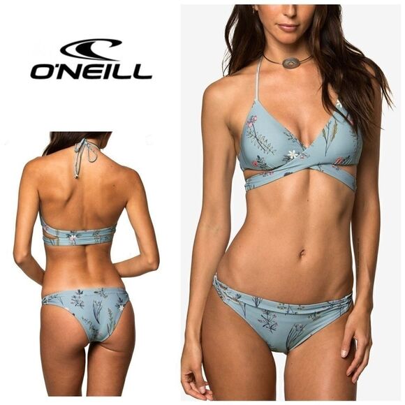 O’Neill wrap top cheeky bottom bikini. NWT - Picture 1 of 13